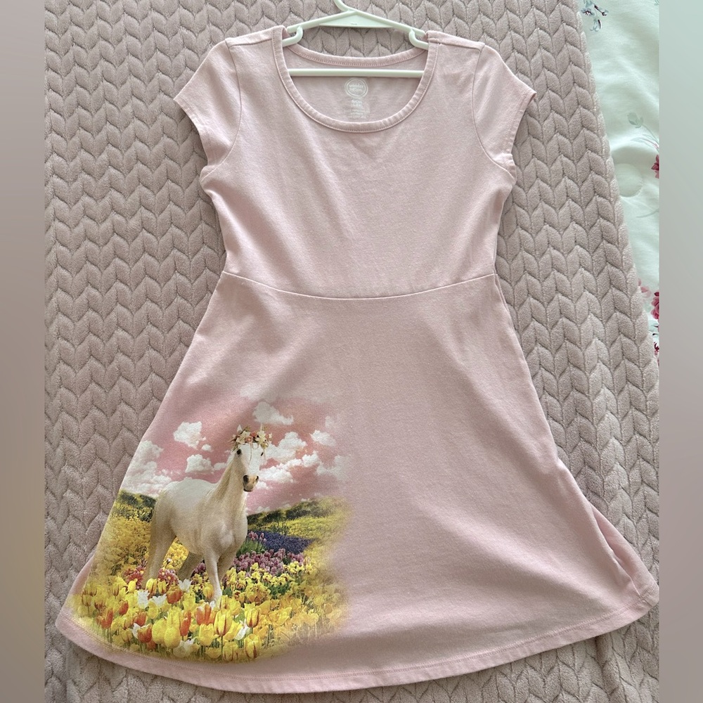 Cute Girls Unicorn Dress